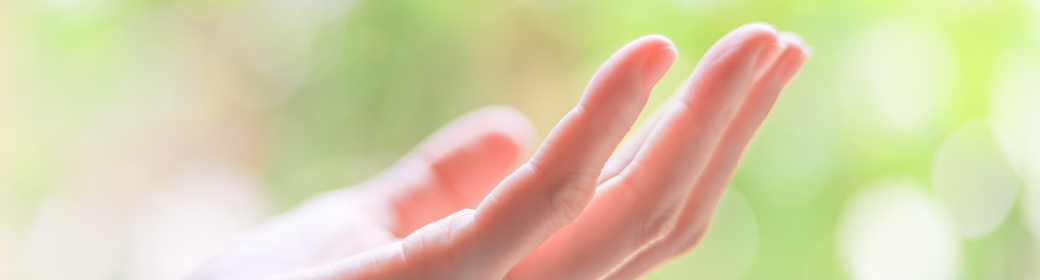 あたたかく包むイメージ