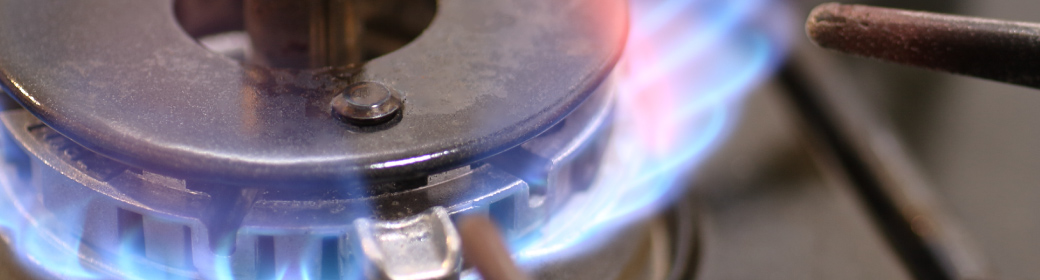 家庭用コンロの火イメージ