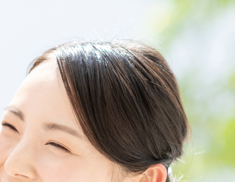 生き生きとした頭髪イメージ