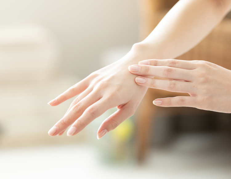 ジョジョバのボディケア使用イメージ